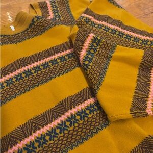 Free People cropped pattern sweater